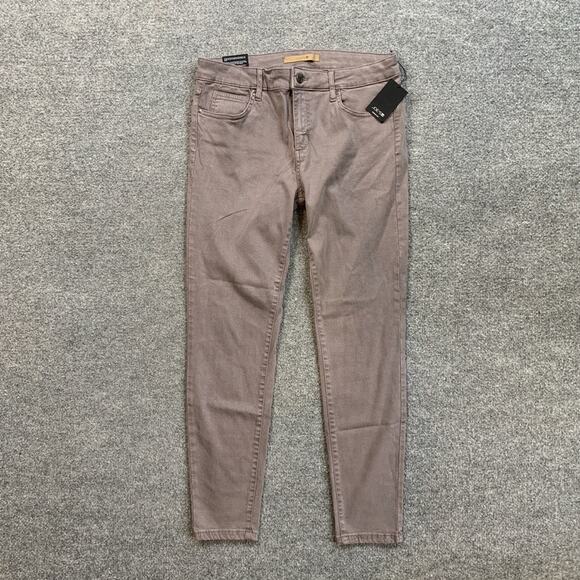 Joes Jeans Womens 30 Mauve Denim Skinny Ankle Mid Rise Stretch Zip Fly Pockets - Picture 2 of 11